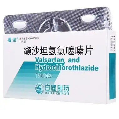 福坦 缬沙坦氢氯噻嗪片 80mg:12.5mg*7片*2板