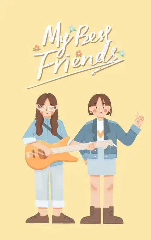 【procreate绘画】我的好朋友|插画|创作习作|阿琛要长肉_原创作品