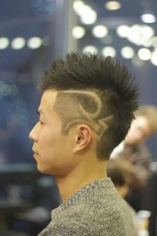 男生在鬓角刻什么图案好看? - 知乎