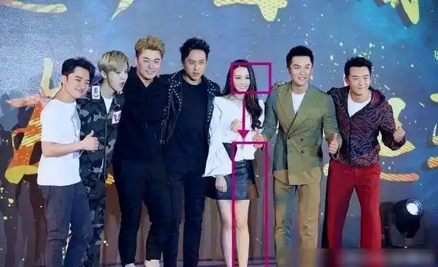 杨幂身高167关晓彤172迪丽热巴自爆171网友看起来有差距