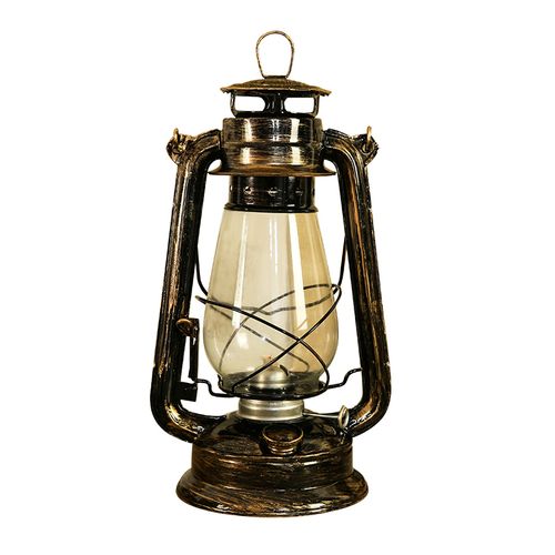 欧式复古怀旧摆件ins煤油灯客厅店铺装饰品物件摆件