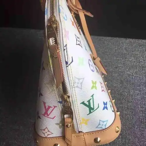 lv路易·威登三彩alma手提包