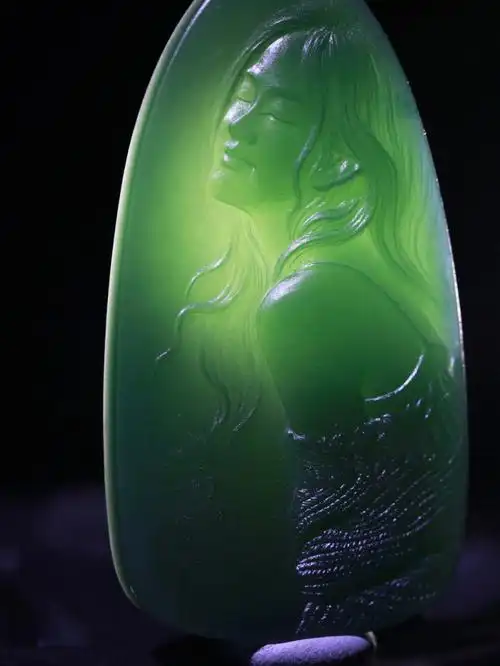 翡翠蓝水作品欣赏