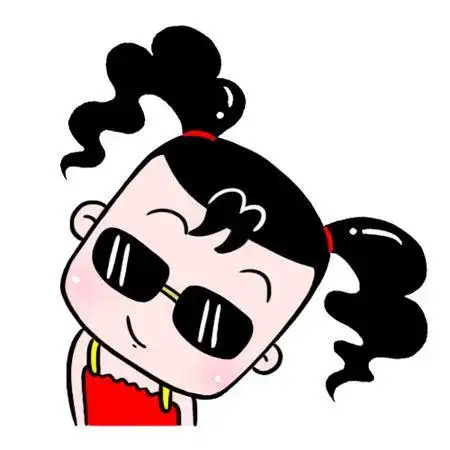 妞妞淘# #歪头# #卡通# #可爱# #动漫# #搞笑# #表情# #头像