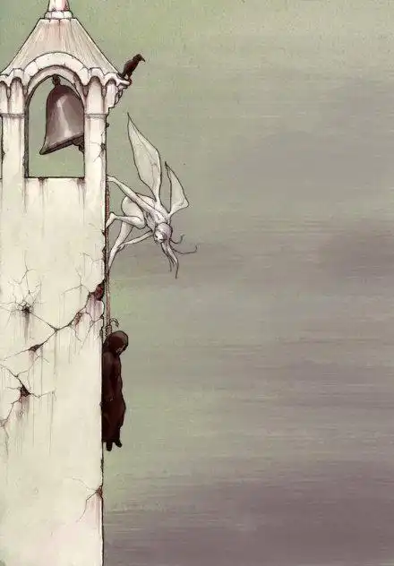 美国插画师begemott 的超现实绘画作品,充满奇妙的想象和令人动容的