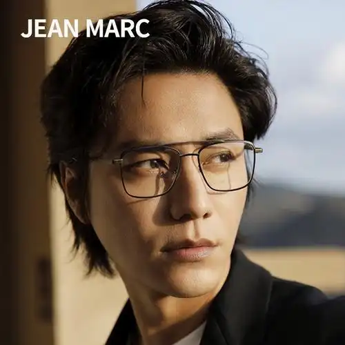 双梁方框眼镜男日系潮个性文艺眼镜架可配镜片近视飞行员眼镜框