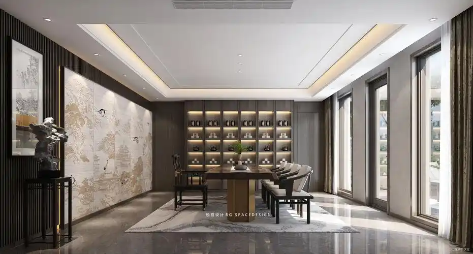 私人会所锐格设计餐饮空间400m05设计图片赏析--土巴兔装修效果图