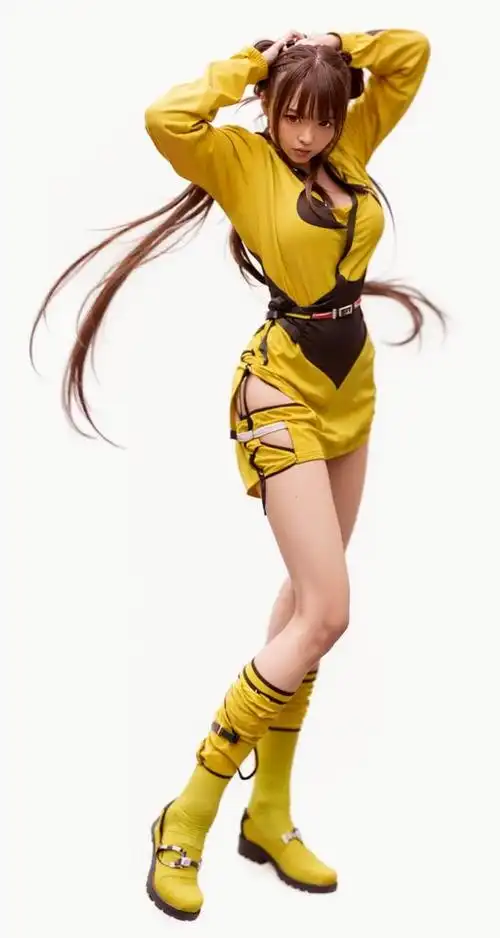 拳皇"kof"游戏人物夏尔米!真人写真!