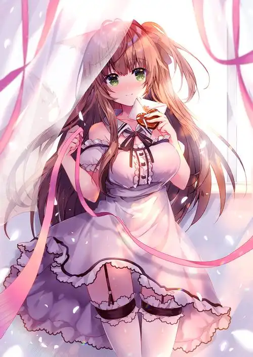 精选日本二次元恋爱动漫中可爱美少女的高清插画壁纸分享