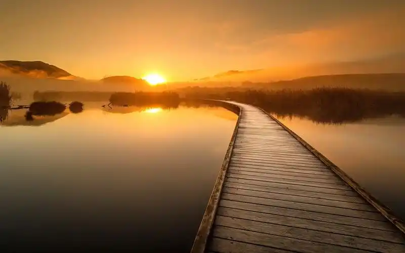 好看的夕阳晚霞唯美风景图片桌面壁纸