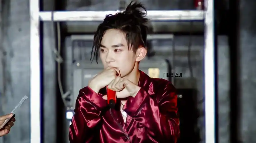 这个发型的酒红色四字弟弟我好喜