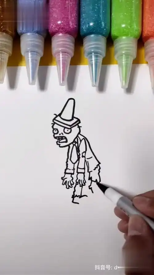 路障僵尸简笔画-母婴亲子视频-搜狐视频