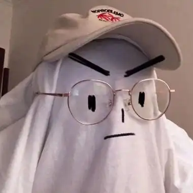眼镜蒙面男搞怪头像