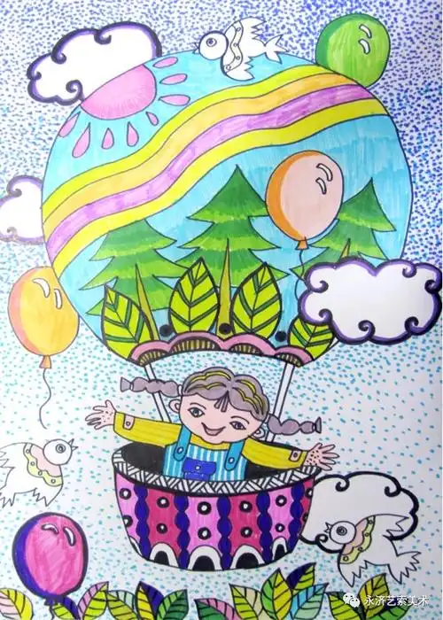 小明星创意:热气球2020.11.28