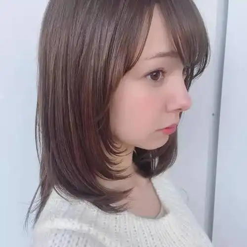 很好看的女生齐肩发