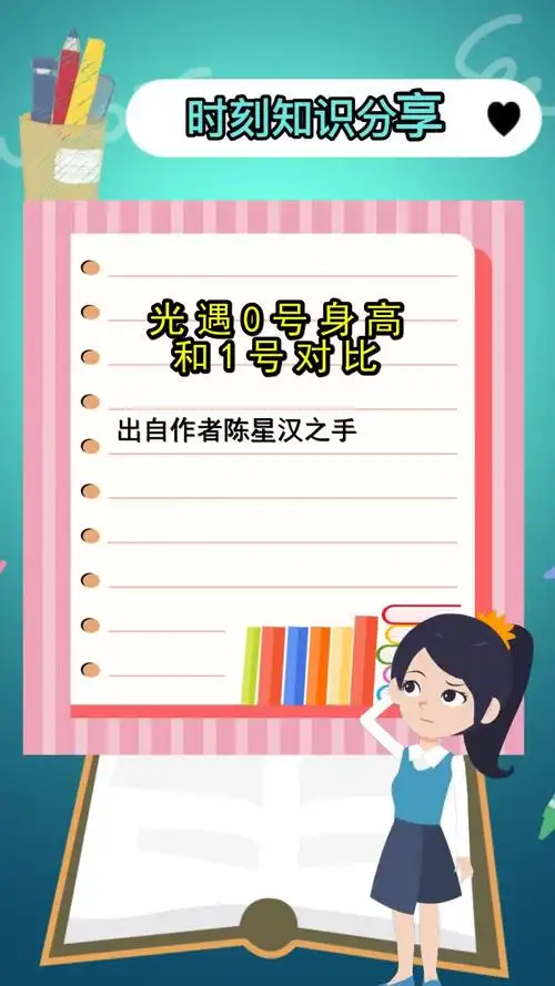 光遇0号身高和1号对比,来了解下吧