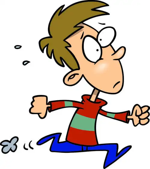 卡通迟到的孩子,卡通迟到的孩子