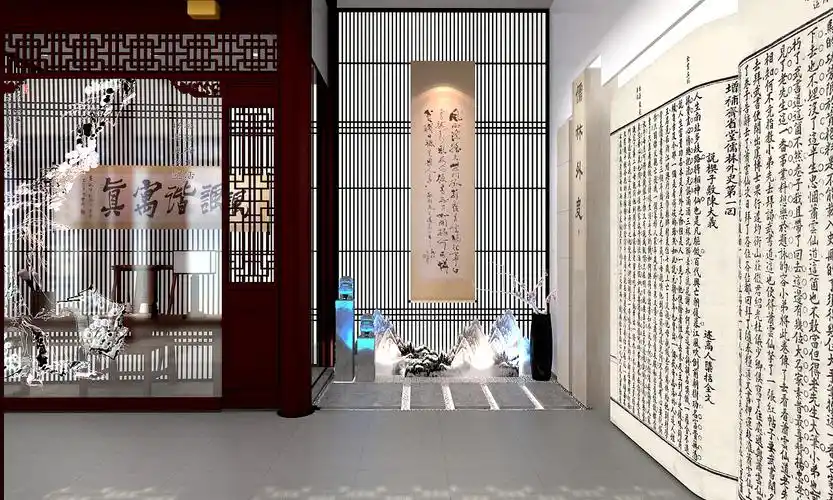 文化馆设计效果图古典文化馆装修效果图片