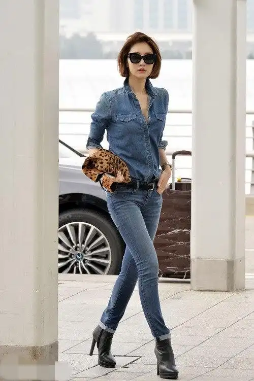 少女时代孔孝真皆是豹纹控 豹纹搭配"教科书"(组图) (8)