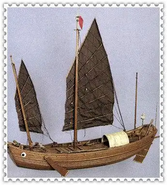 中国古帆船航模图谱精选