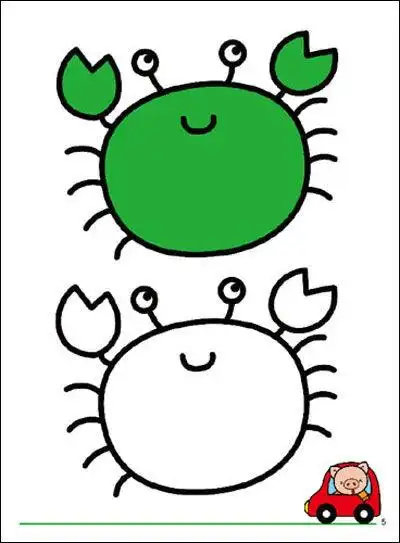 红花0 3岁涂色书全8册图画书diy宝宝早教简笔画0 1 2 3岁画册儿童学画