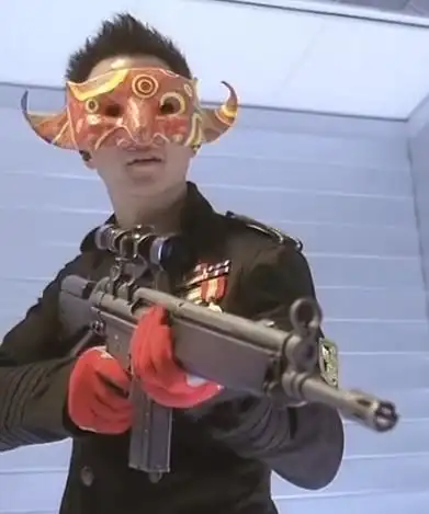 关于新警察故事里 吴彦祖 用的那个自动步枪的问题 高手来