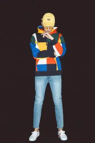 吴亦凡同款复古浅蓝色修身小脚牛仔裤男336-kk62-p70