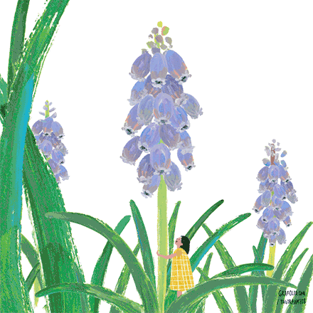 小清新田园风的童话系唯美插画动态gif图片欣赏