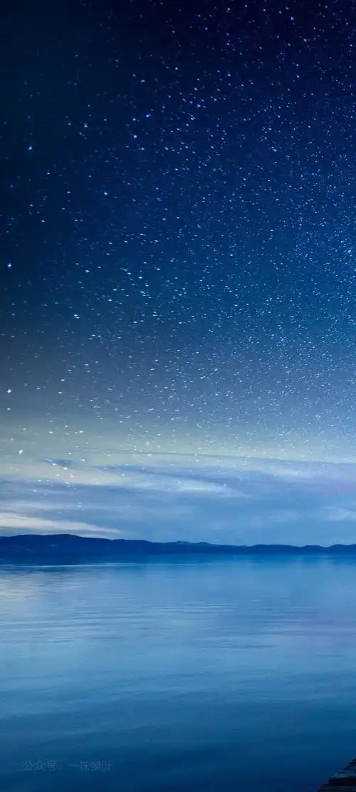 唯美星空壁纸少女心