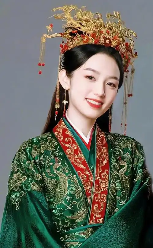 国产剧中的绿色婚服##古装婚服不一定要大红色