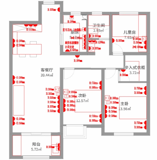 求大神帮忙出个水电线路图