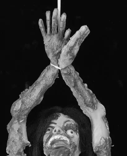 万圣节乳胶恐怖干尸 酒吧ktv鬼屋密室逃脱恐怖恶心吊死尸仿真吊鬼