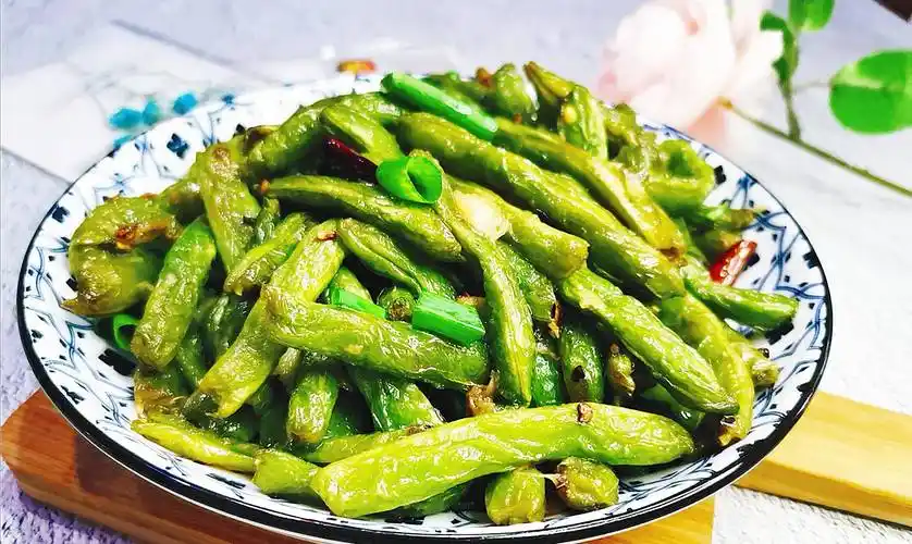 原创四季豆最好吃的做法莫过于干煸干香味美味道十足
