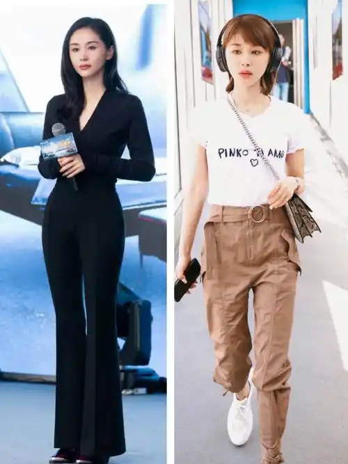 从王子文的穿搭,总结出三个显高小技巧,真的太适合小个子了_时尚_方式