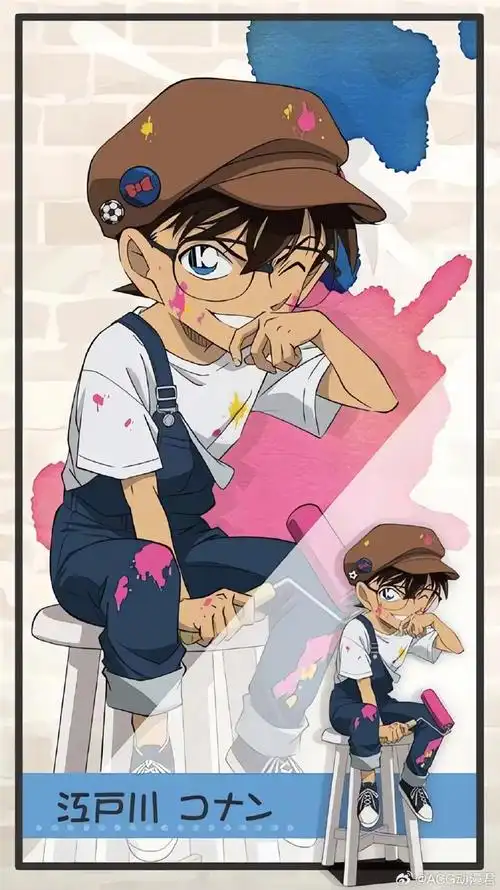 名侦探柯南#艺术主题新插图96  随心所欲享受艺术的四人组