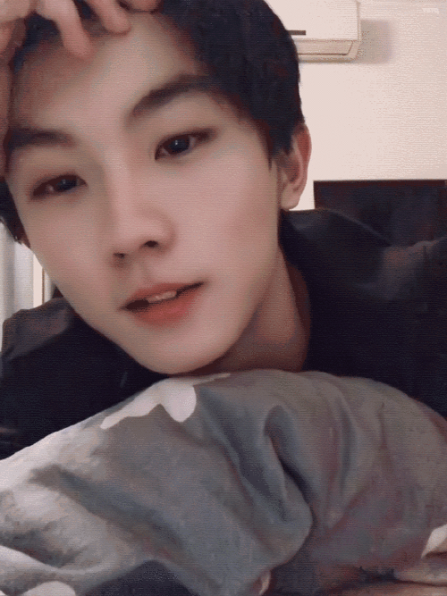 马嘉祺蕾丝蒙眼造型##马嘉祺丁程鑫合唱爱