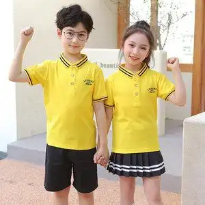 小学生校服夏装套装短袖男孩图片