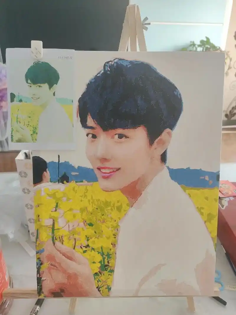 赶在10.05之前完成了这副画,31岁生日快乐#肖战 - 抖音