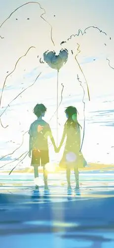 我们手牵手走向爱情