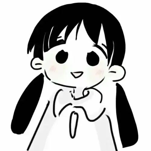 动漫女生头像简约可爱手绘