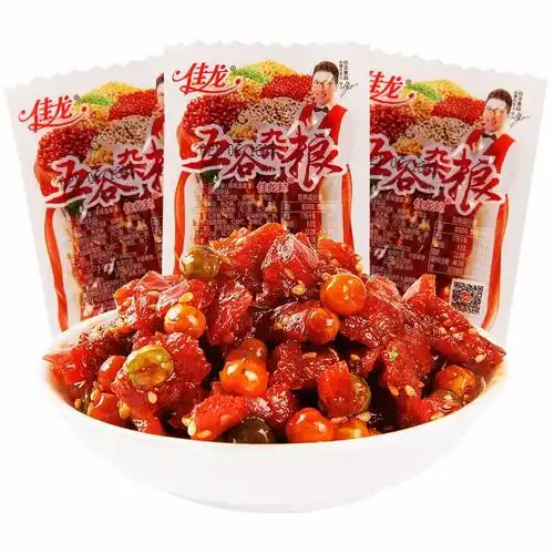 佳龙五谷杂粮辣条 亲亲烧辣条 散称辣条小包装 10斤-阿里巴巴