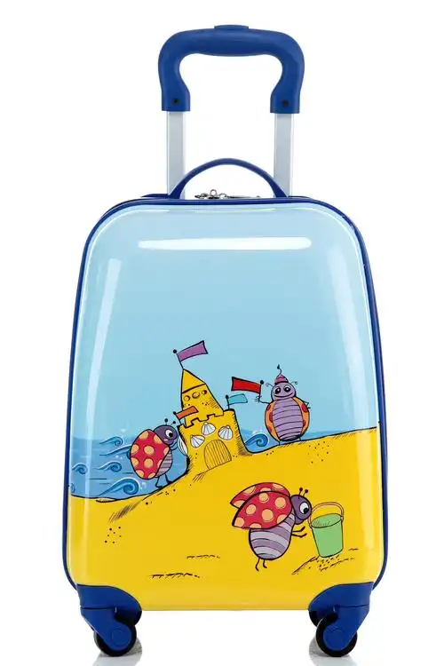 旅行箱卡通形象印花图案设计