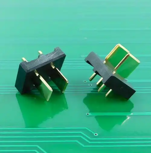 2p电动工具大电流接插件电池座连接器间距5.0公座ld-c01m-a-2p-r2