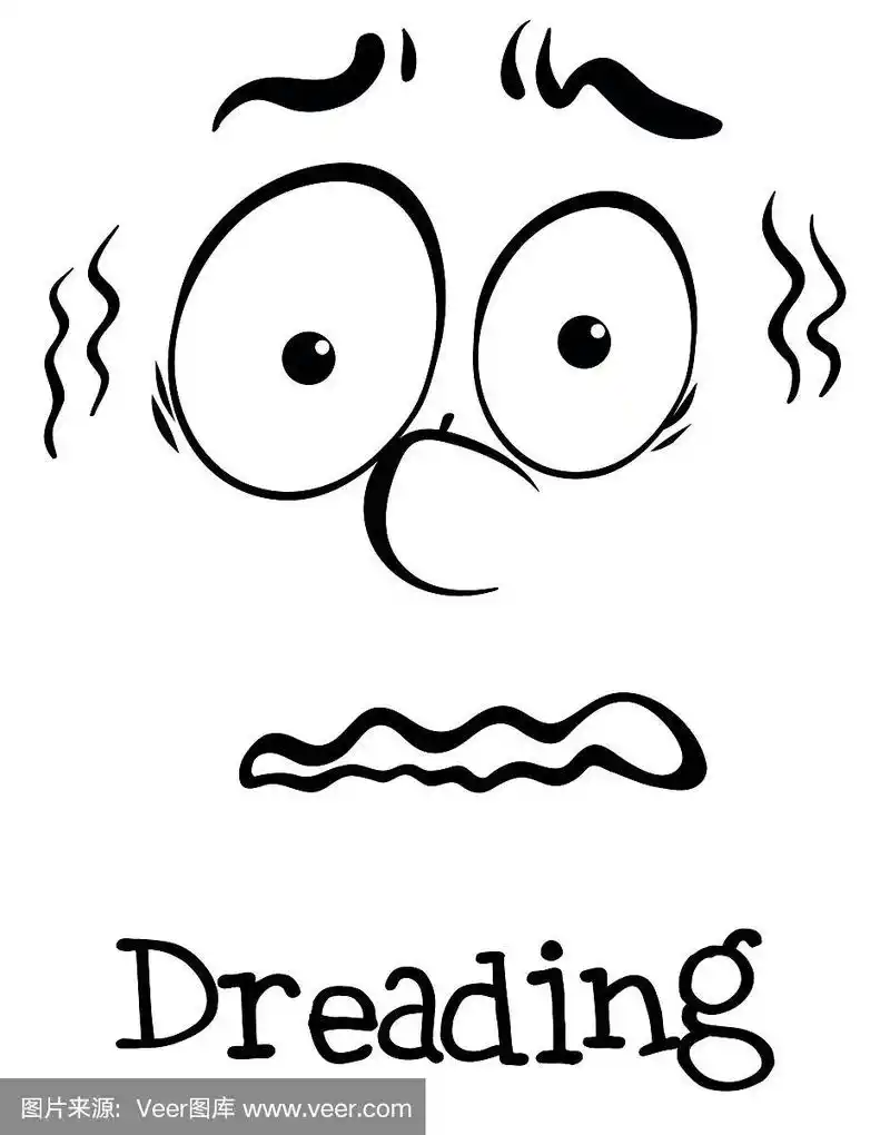 表达单词卡的恐惧