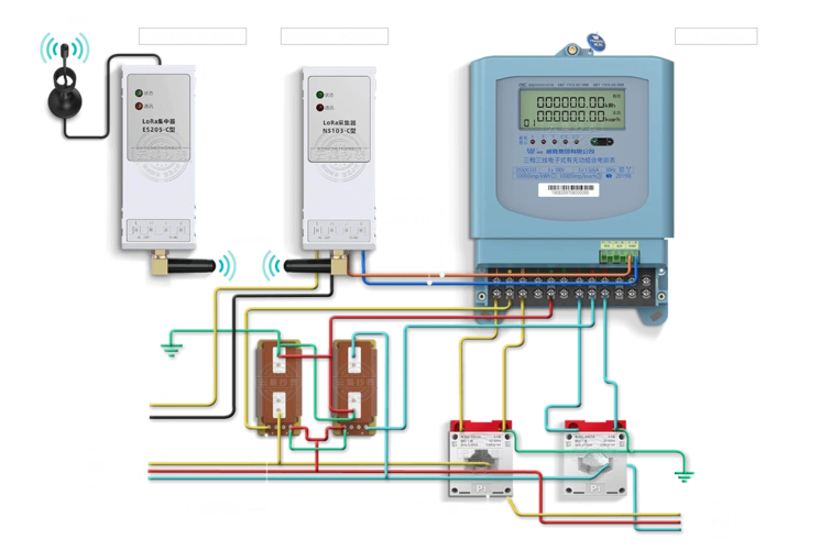 长沙威胜dss(x)333-3三相三线有无功组合电能表