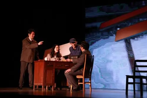 中华体育精神情景话剧《竞攀》精彩上演