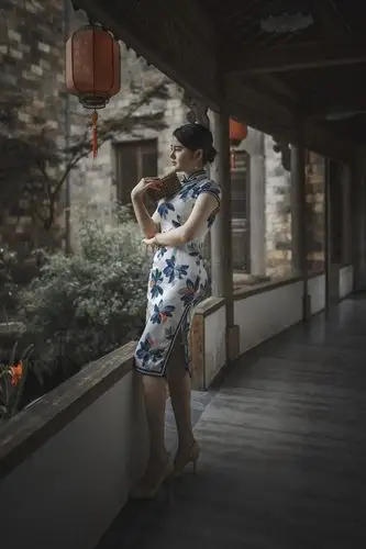 旗袍拍摄|摄影|人像摄影|石山坞 - 原创作品 - 站酷 (zcool)