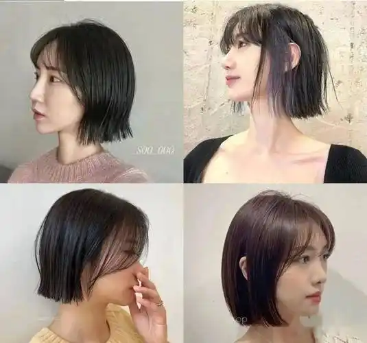 2024女生 "热短发"集._中国_发型_人类