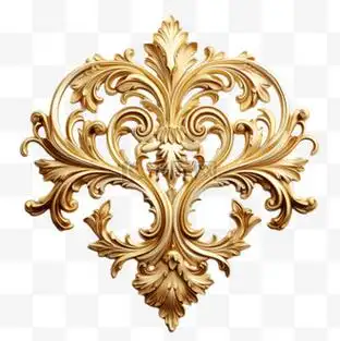 金色花纹装饰图案png图片_金色花纹装饰图案png素材-金色花纹装饰图案