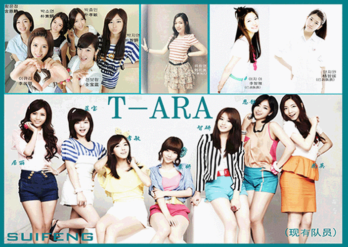 谁能给我发一张t-ara全体成员的合影,并且说明哪个叫什么名字,因为